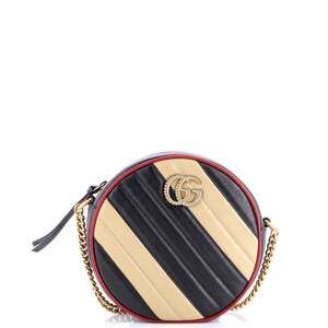 Gucci Gg Marmont Round Shoulder Bag #229350G10B